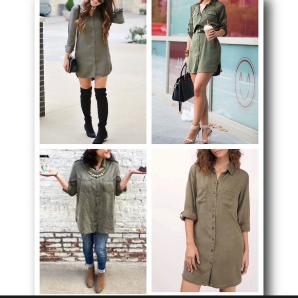 Better Days Shirt DressThread & Supply EUC M - Picture 7 of 16